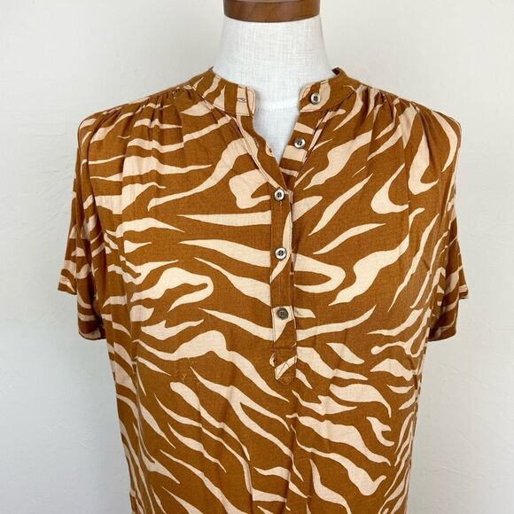 Anthropologie Maeve Cedar Windham Tunic - Picture 4 of 7